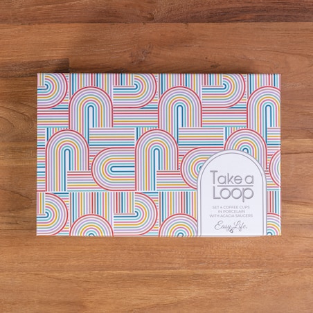 Zestaw filiżanek Sottile, 8,5/9 x 5,5/9 x 6,5/1 cm