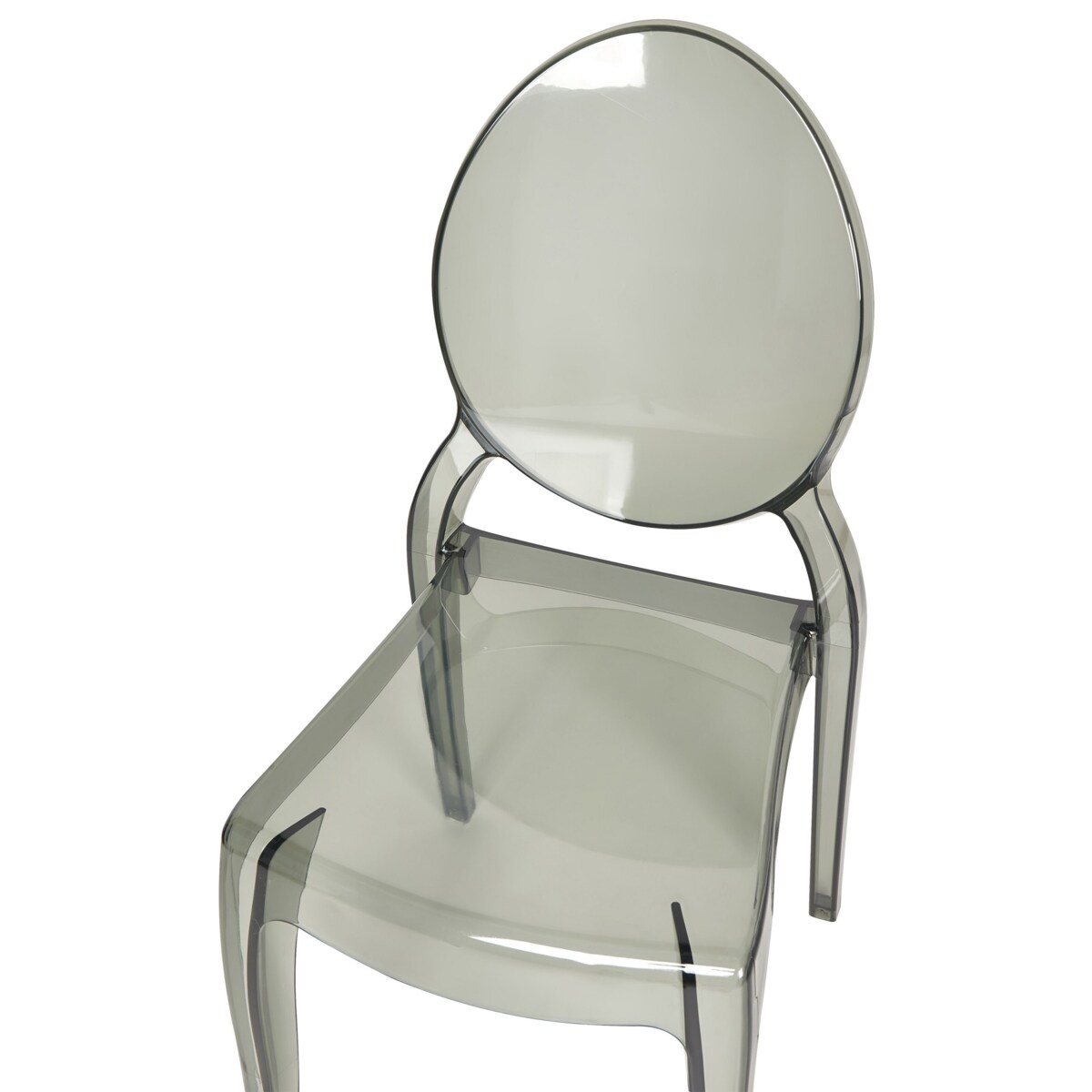 Zestaw 4 krzeseł do jadalni MERTON Czarny