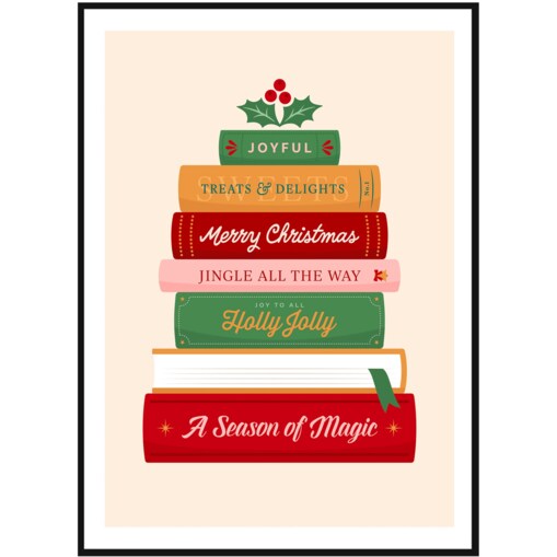 Poster Story, Plakat, Obraz - Świąteczna Ilustracja, wymiary 30 x 42 cm