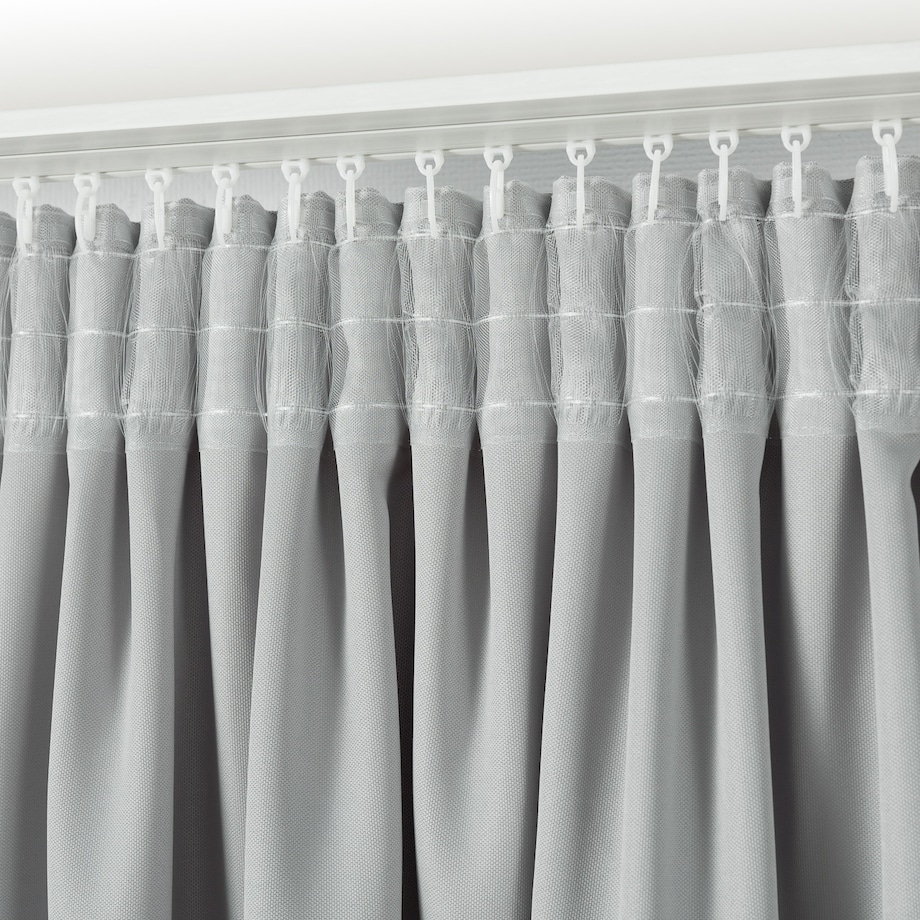 Zasłona na taśmie marszczącej srebrna aksamitna 140 x 280 cm 1 szt. 140x280 srebrny