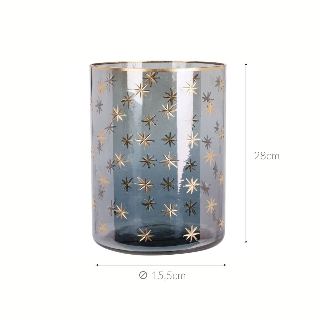 Świecznik na tealighta w formie szklanki, Ø 11 cm