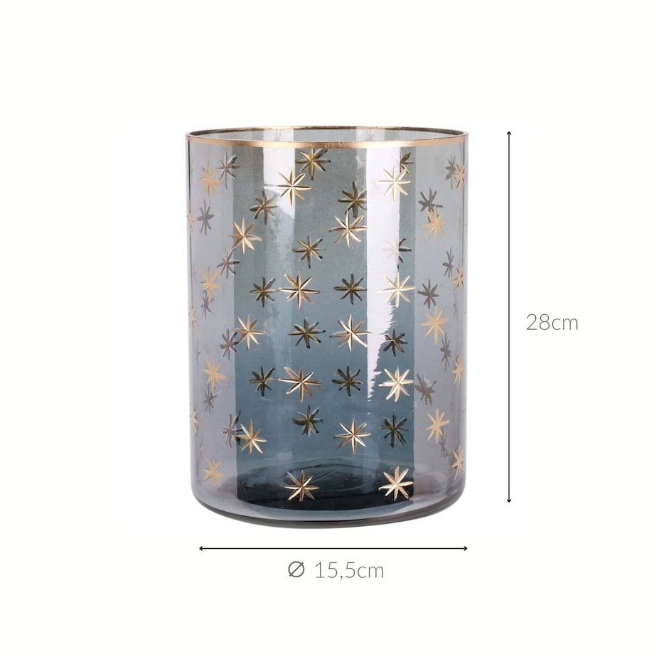 Świecznik na tealighta w formie szklanki, Ø 11 cm