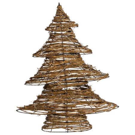 Dekoracja świąteczna LED FURESO 60 cm Choinka Naturalny