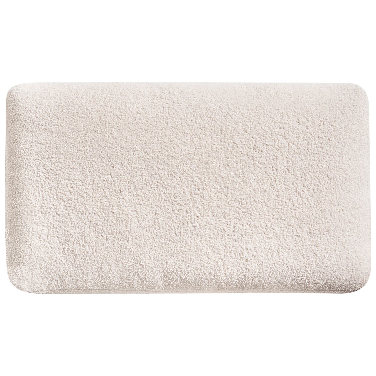 Sofa modułowa dla 2 osób MESNALI Boucle Złamana biel