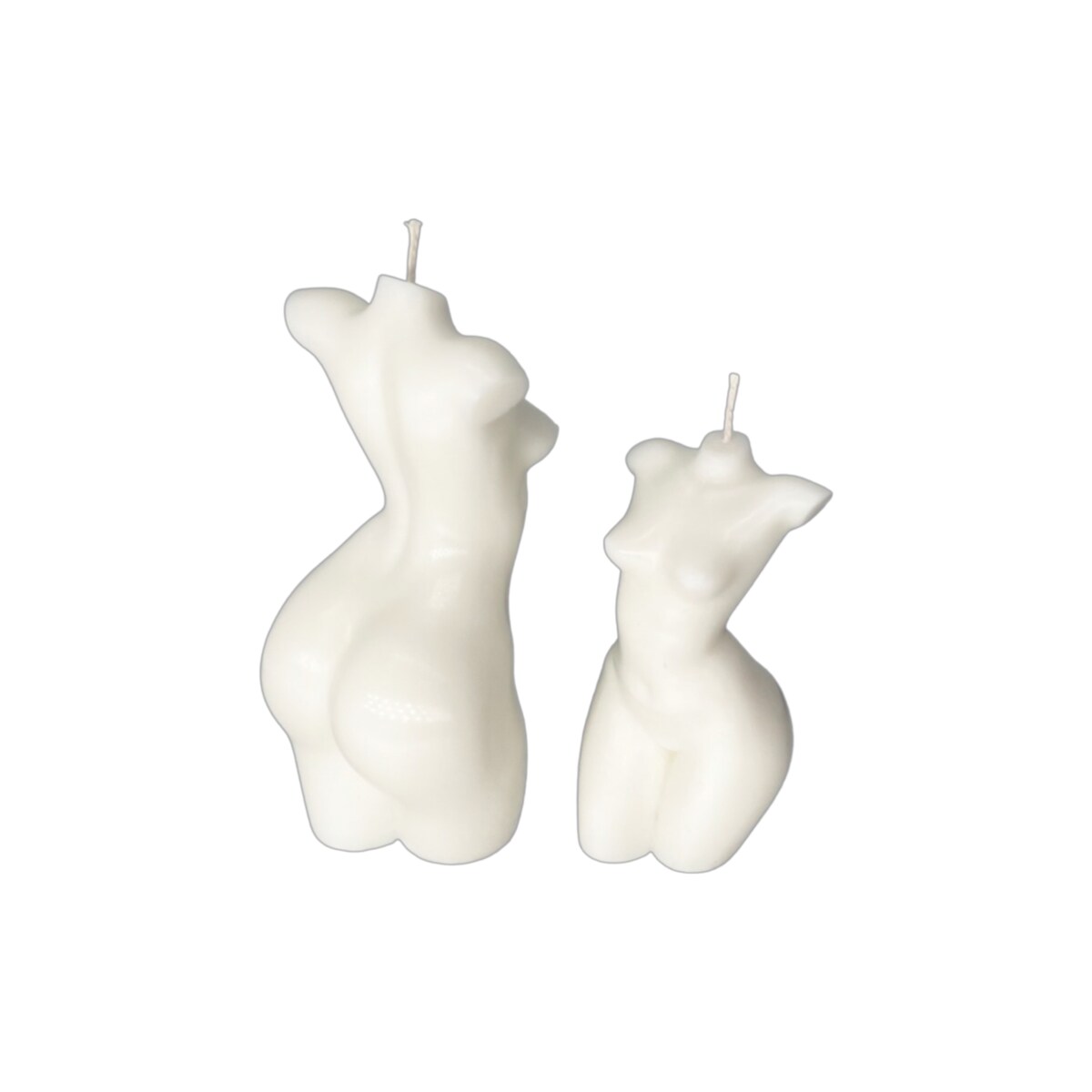 Świeca sojowa ciało kobiety Female II L, 140 g, INSPIRA