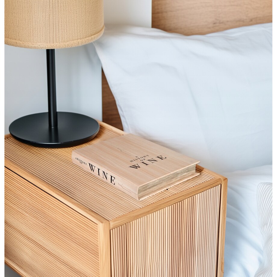 PUDEŁKO JAK KSIĄŻKA FAŁSZYWA WINO na prezent organizer biżuterię drobiazgi