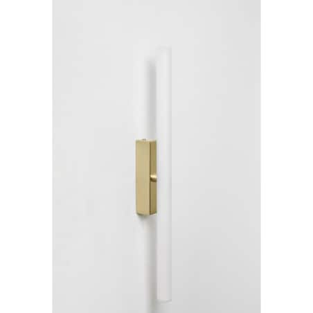 Lampa ścienna, kinkiet LED Ziraivo ze stali nierdzewnej, złoty