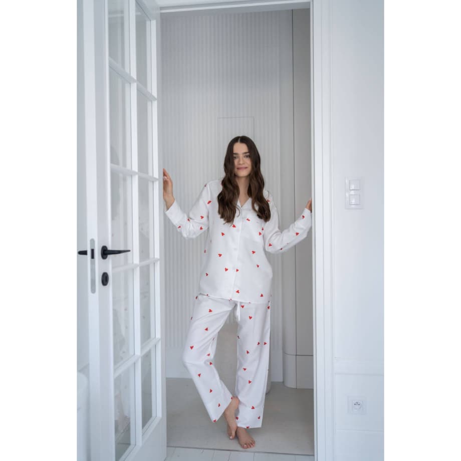 Piżama Serduszka długa XS