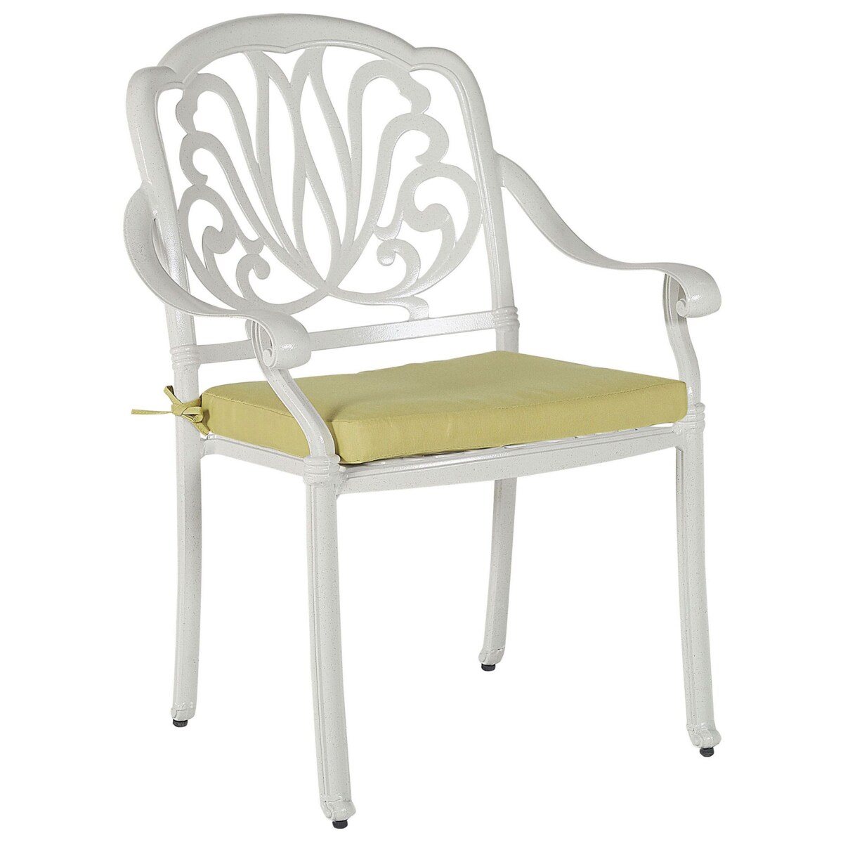 Zestaw 4 krzeseł ogrodowych biały ANCONA