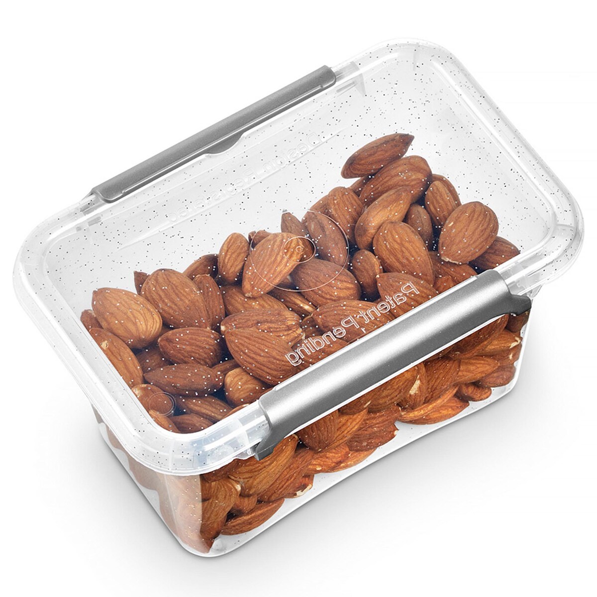 Pojemnik Plastikowy Pudełko Z Pokrywą Na Żywność Antybakteryjne 2X 0,65L