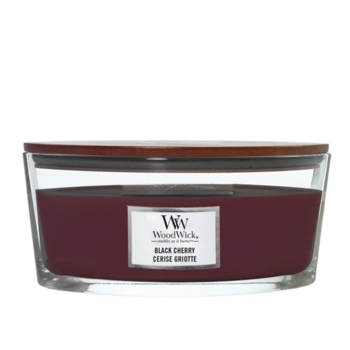 WoodWick świeca Elipsa BLACK CHERRY