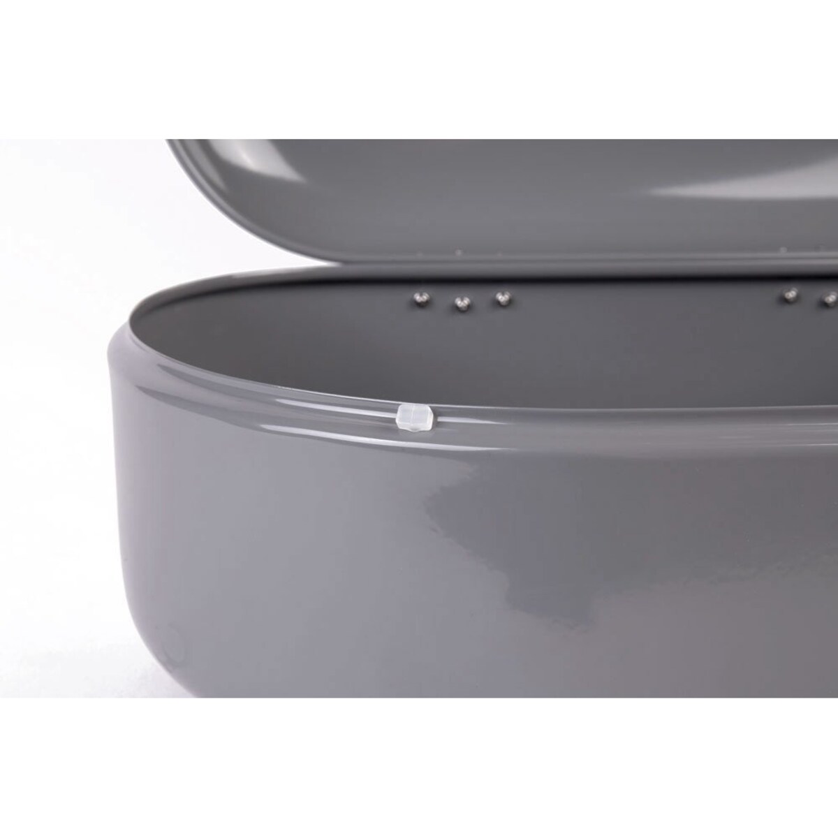 Metalowy chlebak RETRO, pojemnik na pieczywo, 40 x 25 x 17 cm