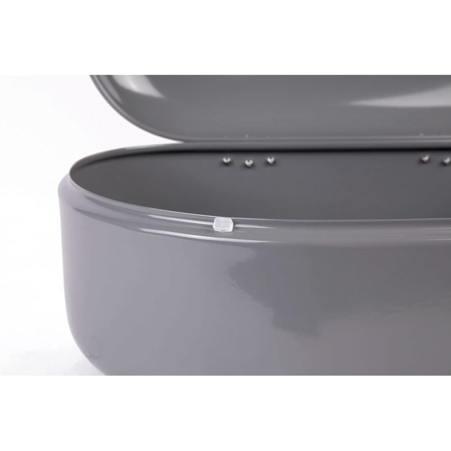 Metalowy chlebak RETRO, pojemnik na pieczywo, 40 x 25 x 17 cm