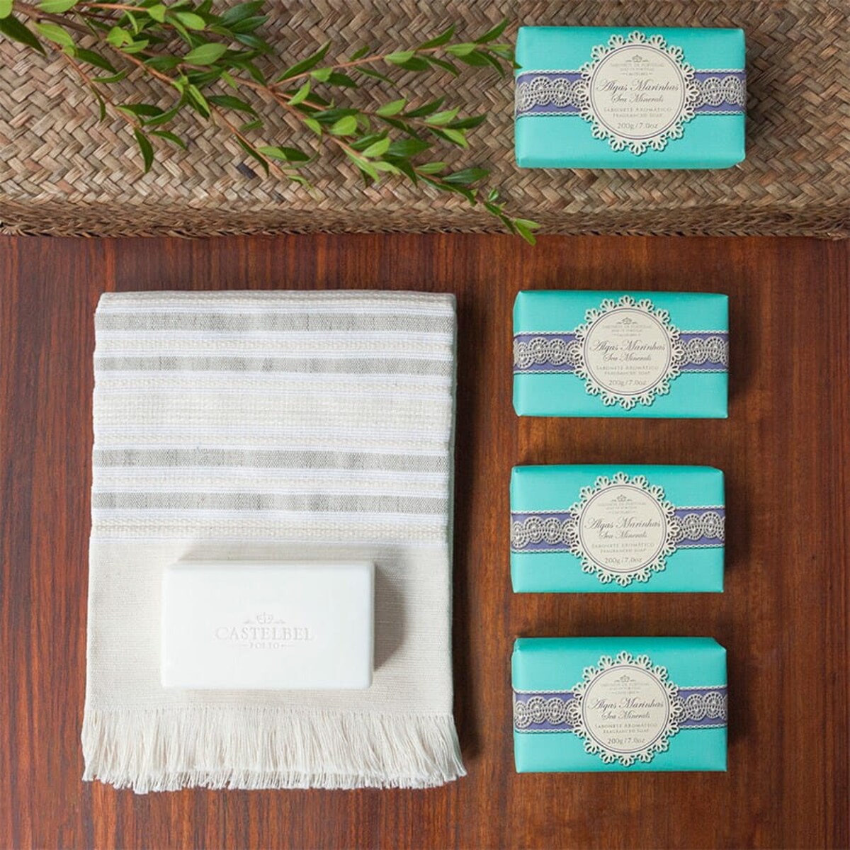 Mydło w kostce Castelbel morskie 200 g