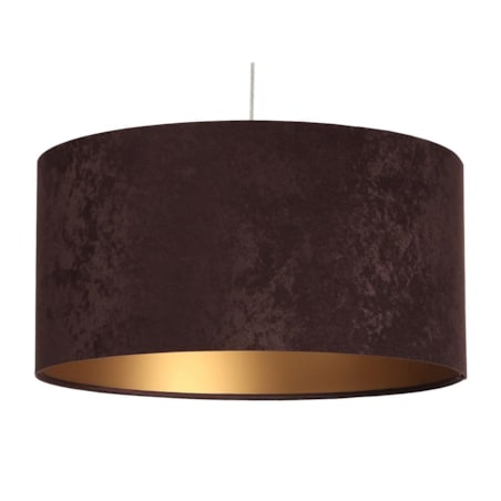 Lampa wisząca HOME 60 brązowa/złota