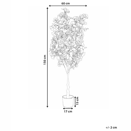 Sztuczna roślina GINKGO TREE 150 cm Zielony