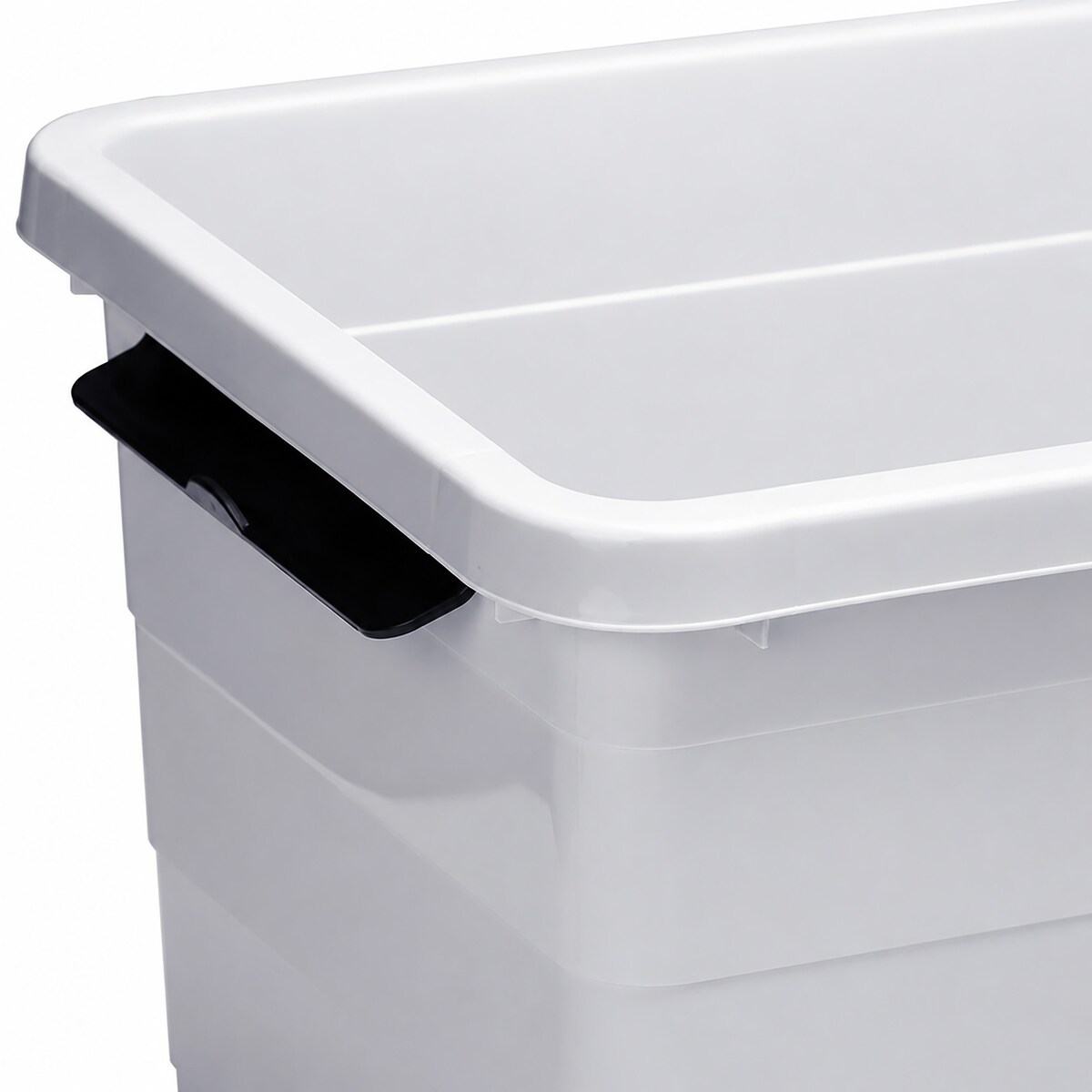 Pojemnik Plastikowy Pudełko 20 L Do Przechowywania Jasnoszare