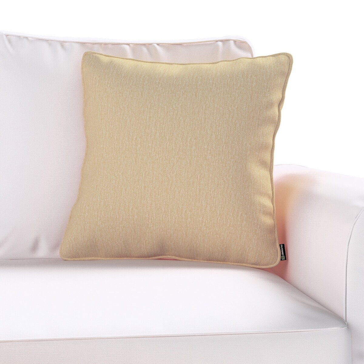 Poszewka Gabi na poduszkę 60x60 kremowy szenil