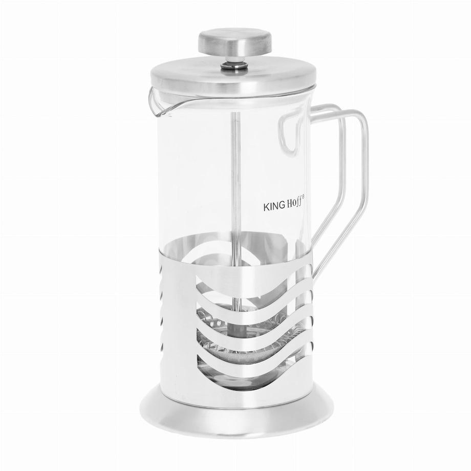 Zaparzacz tłokowy do kawy herbaty french press 350ml KINGHOFF
