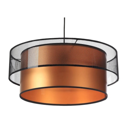 Lampa wisząca DOUBLE NET 40 miedziana