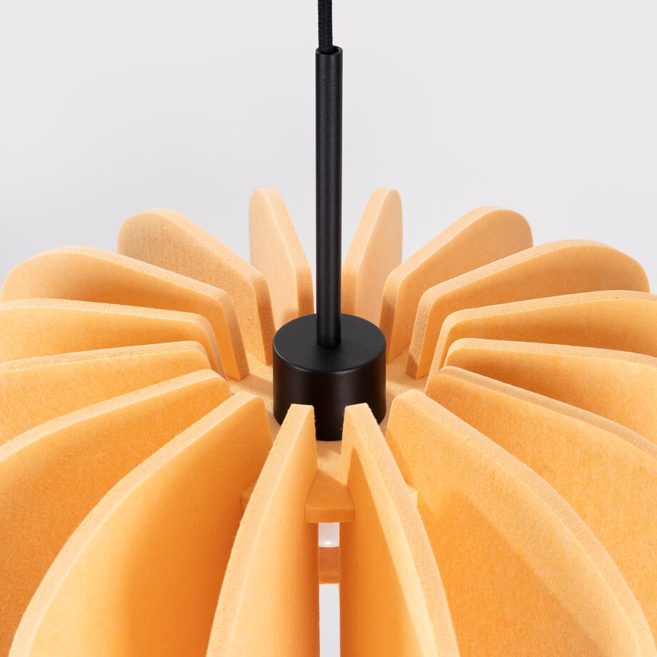 Lampa wisząca MULA 45 żółta