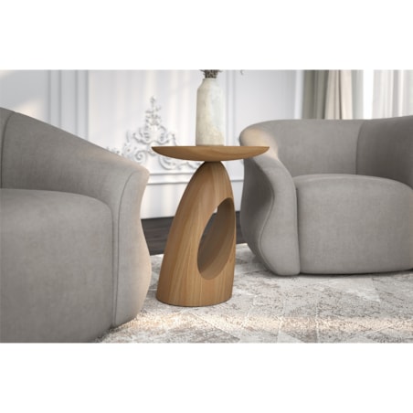 Stolik drewniany różne kolory Island, lakier naturalny