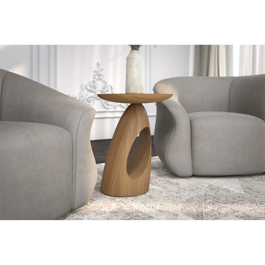 Stolik drewniany różne kolory Island, lakier naturalny