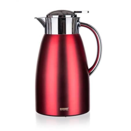 Termos na napoje Banquet 1,5L czerwony turystyczny piknik wycieczka rączką