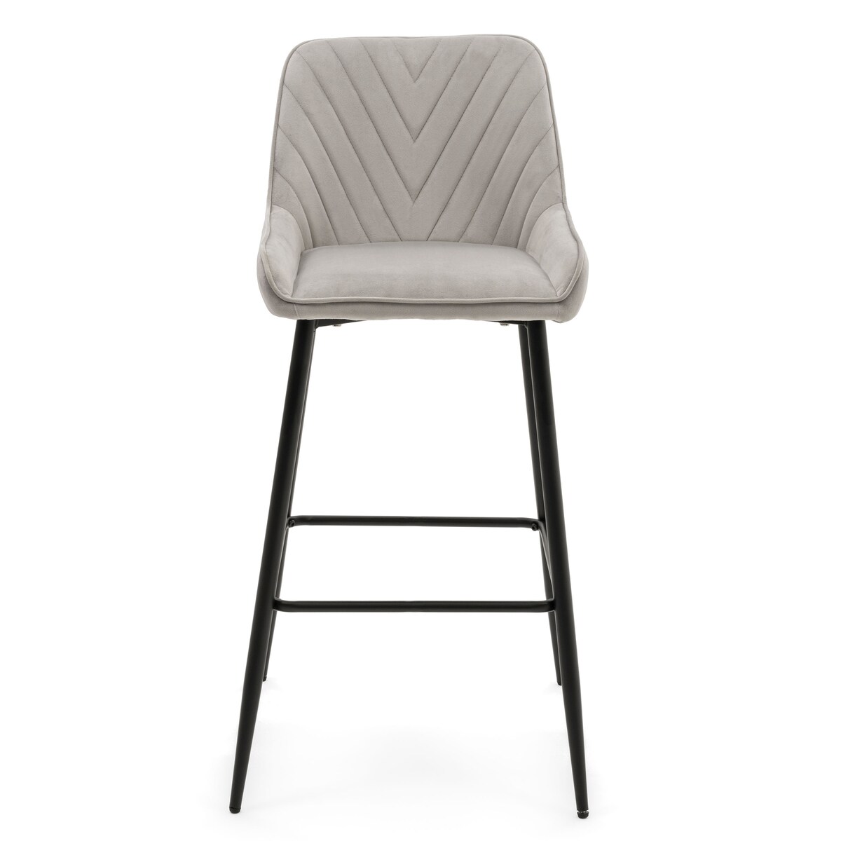 Hoker tapicerowany welurowy do salonu jadalni barowy glamour VASTO