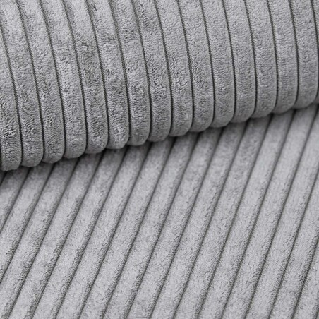 Łóżko kontynentalne FOX 9 140x200 tkanina Poso,tkanina - jasny szary