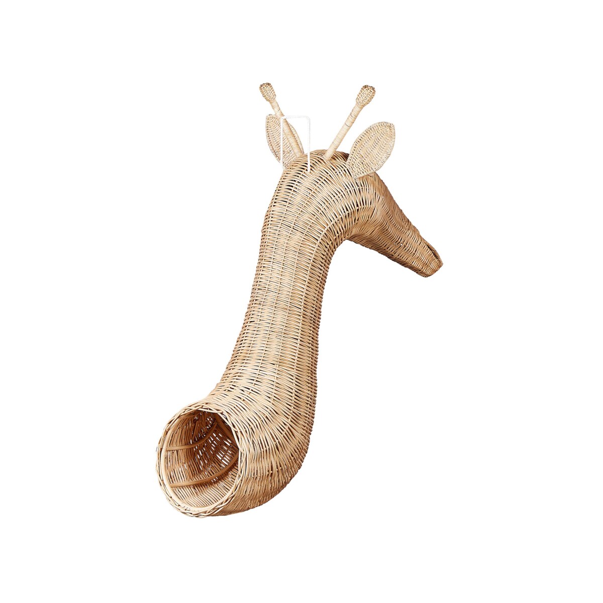 Rattanowa dekoracja ścienna żyrafa jasna BANANEC