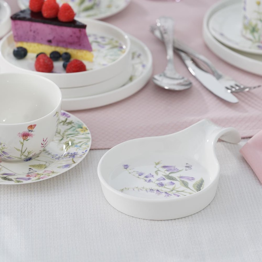 VILLA ITALIA Podstawka pod łyżkę porcelanowa VIOLA