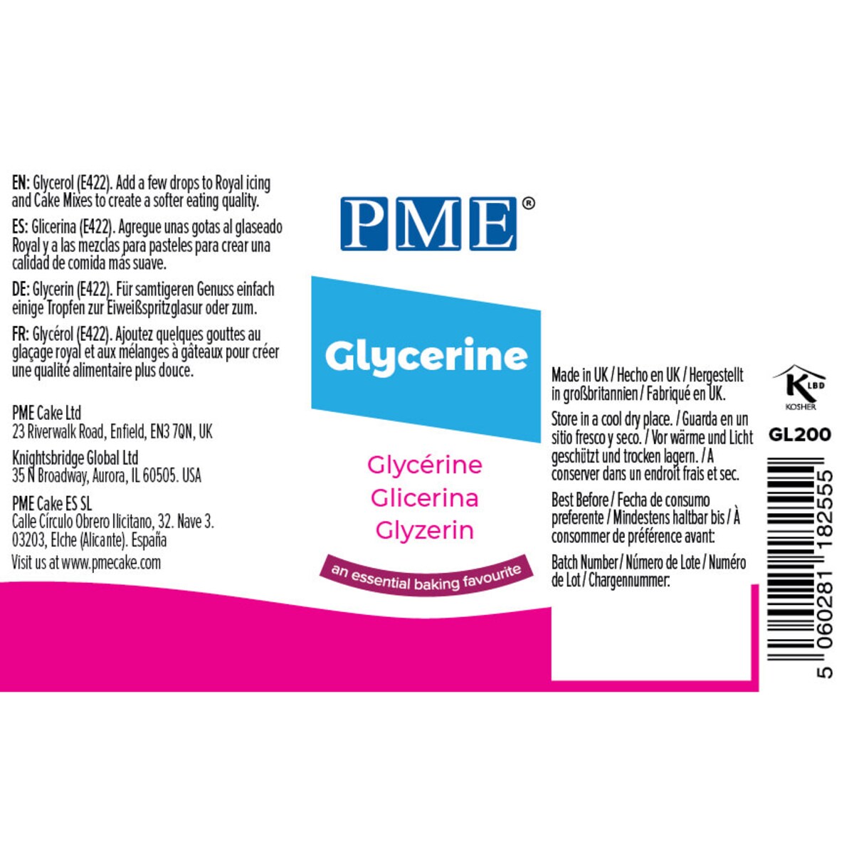 PME Gliceryna spożywcza 35 g