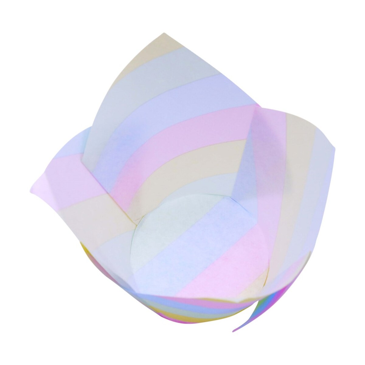 PME Papilotki tulipanowe do muffinek - kolory tęczy (24 sztuki)