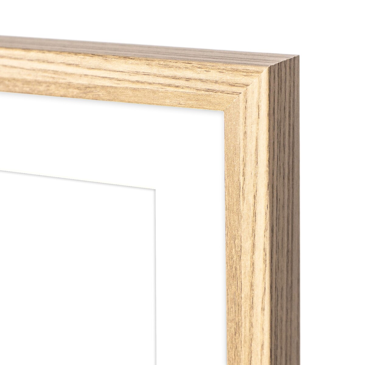 Ramka na zdjęcia 1x 10x10 10x 10x15 dębowa galeria na 11 zdjęć multirama 50x50 FRAMAI