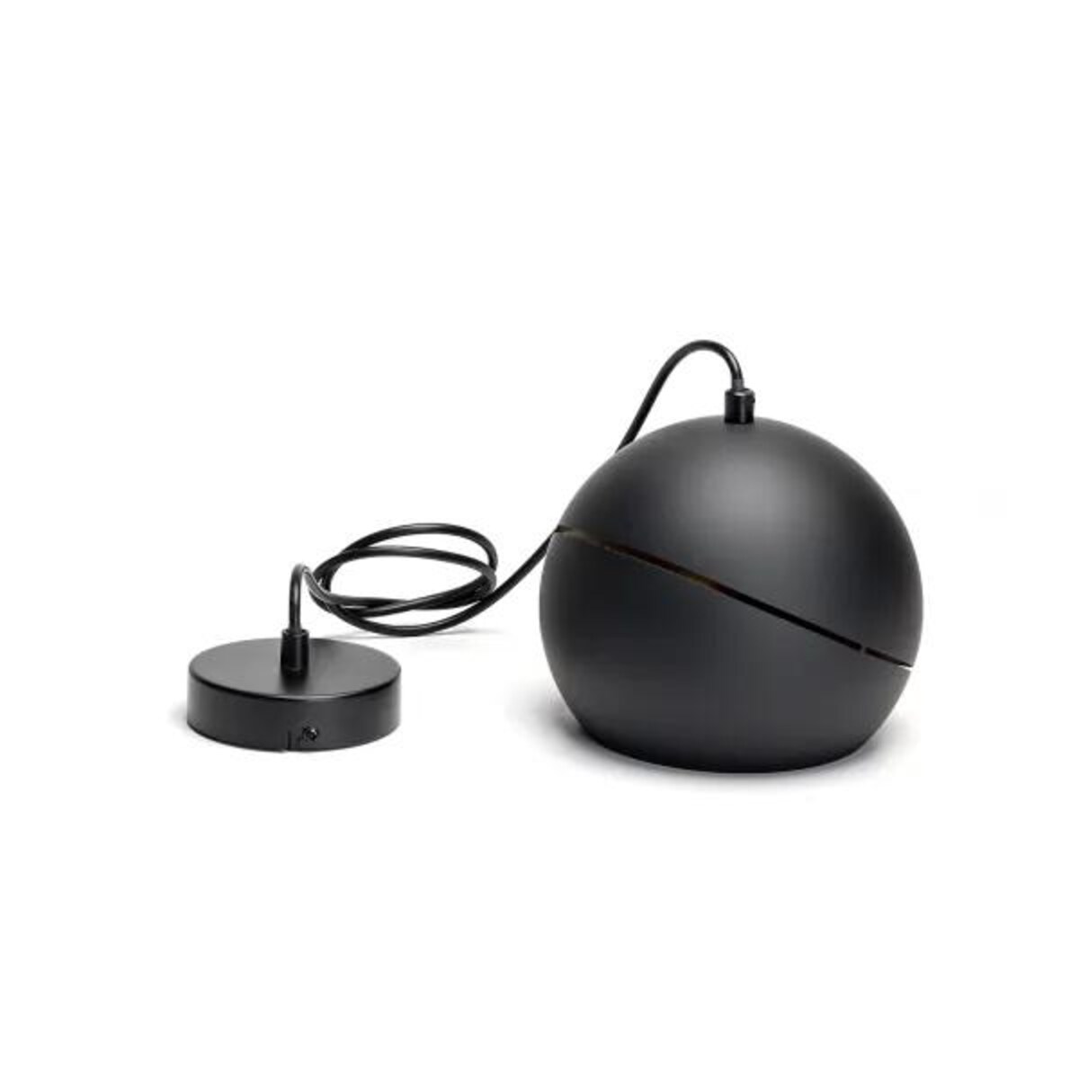 Sufitowa lampa wisząca LENA 120x18 cm czarna