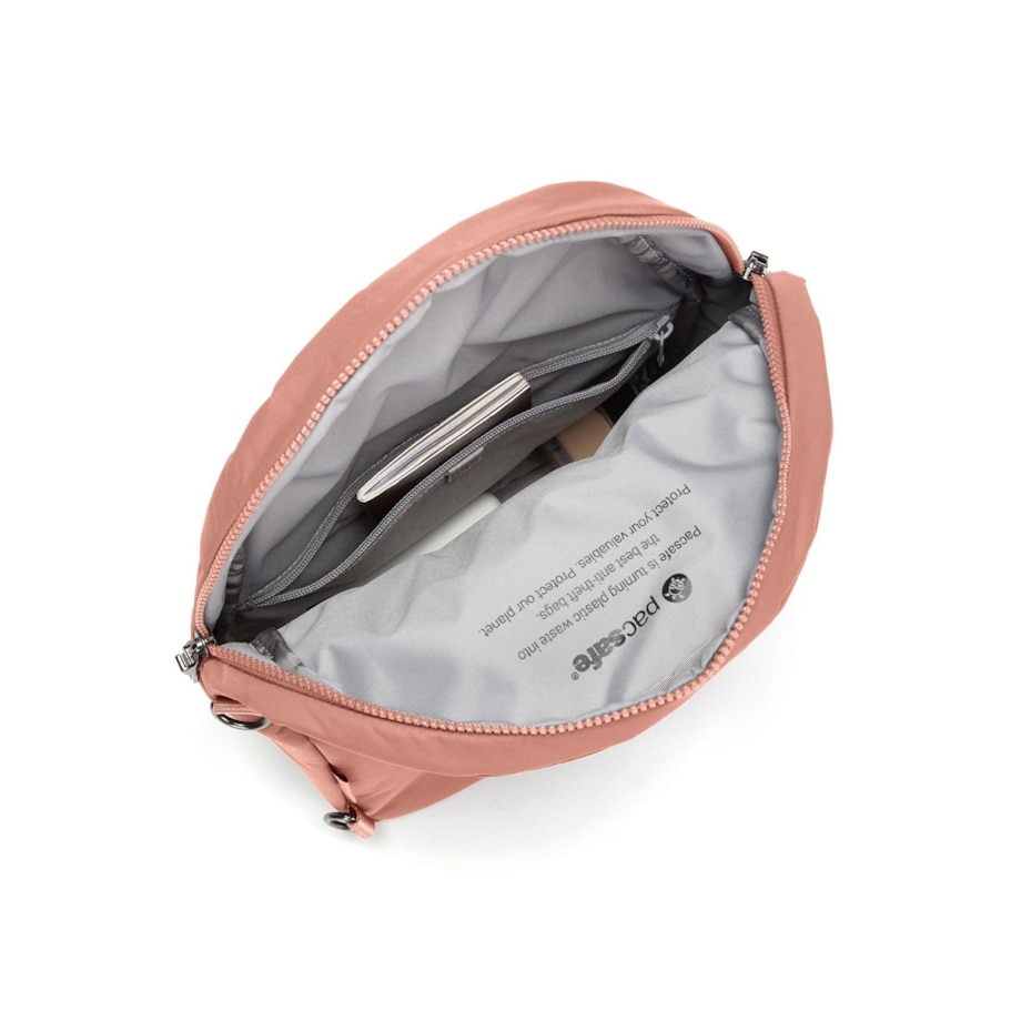 Plecak / Torebka 2w1 antykradzieżowa Pacsafe Citysafe CX Econyl® - różowy