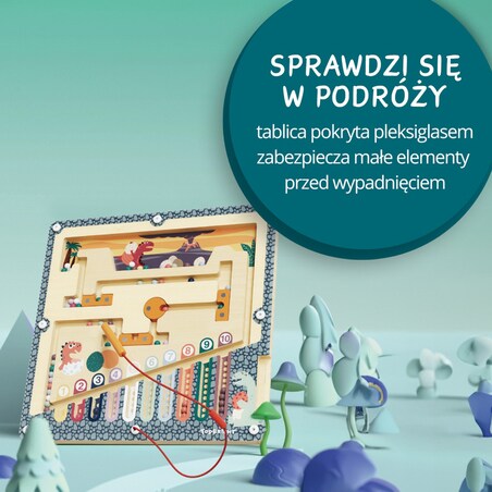 Jaja dinozaura zabawka magnetyczna dla dzieci z rysikiem 36 mies.+ Top Bright