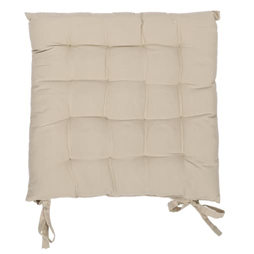 Poduszka na krzesło wiązana, 40 x 40 cm