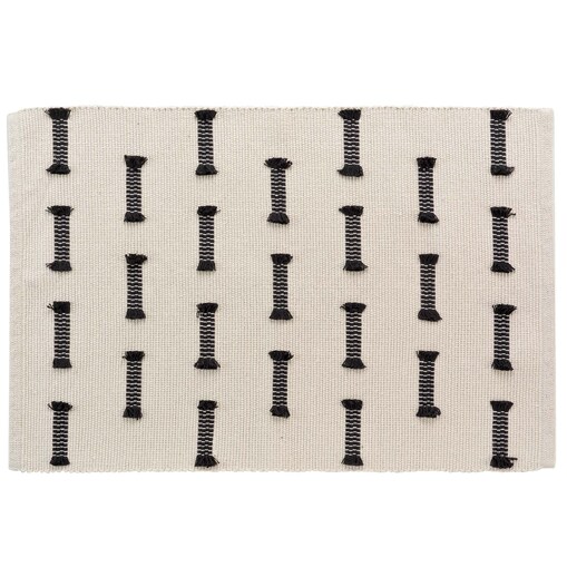 Dywan bawełniany JULINE, tkany na płasko, 50 x 80 cm
