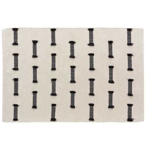 Dywan bawełniany JULINE, tkany na płasko, 50 x 80 cm