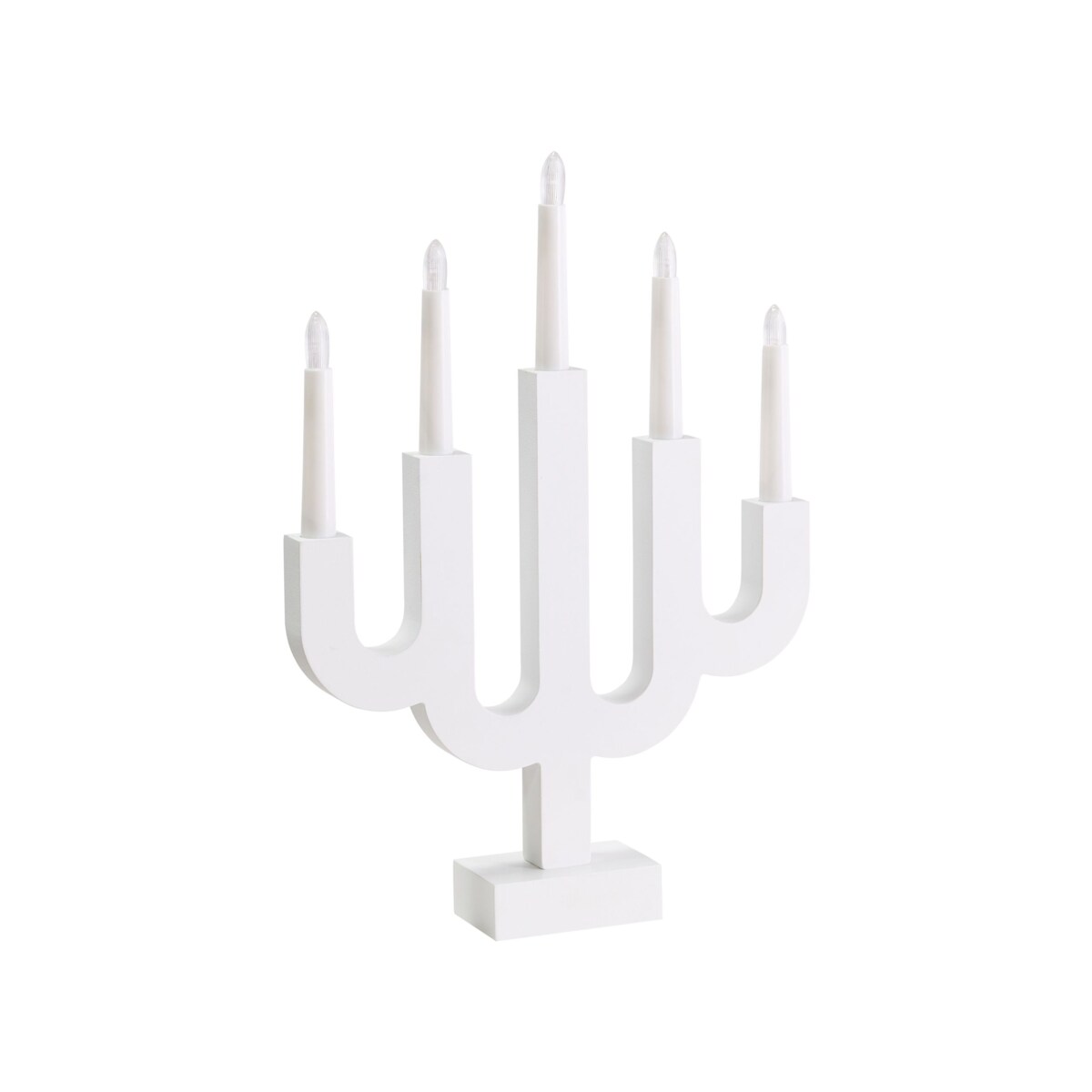 Świąteczny świecznik BJORKAN LED Biały