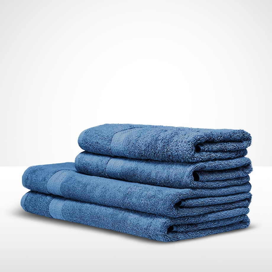 Ręcznik 70x140 cm bawełniany FORUM 550 g/m2 niebieski