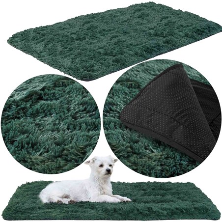 Dywan Shaggy Futrzany Pluszowy Antypoślizgowy Do Salonu Pokoju 160X220 Cm