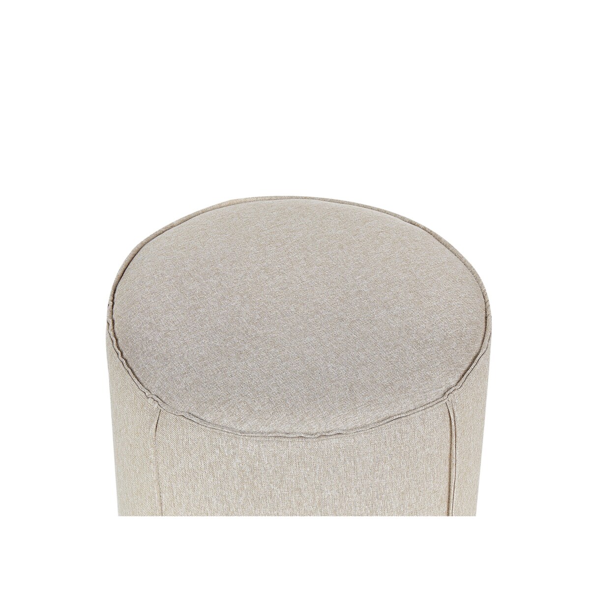 Puf SEDONA Len syntetyczny Beżowy 40 cm