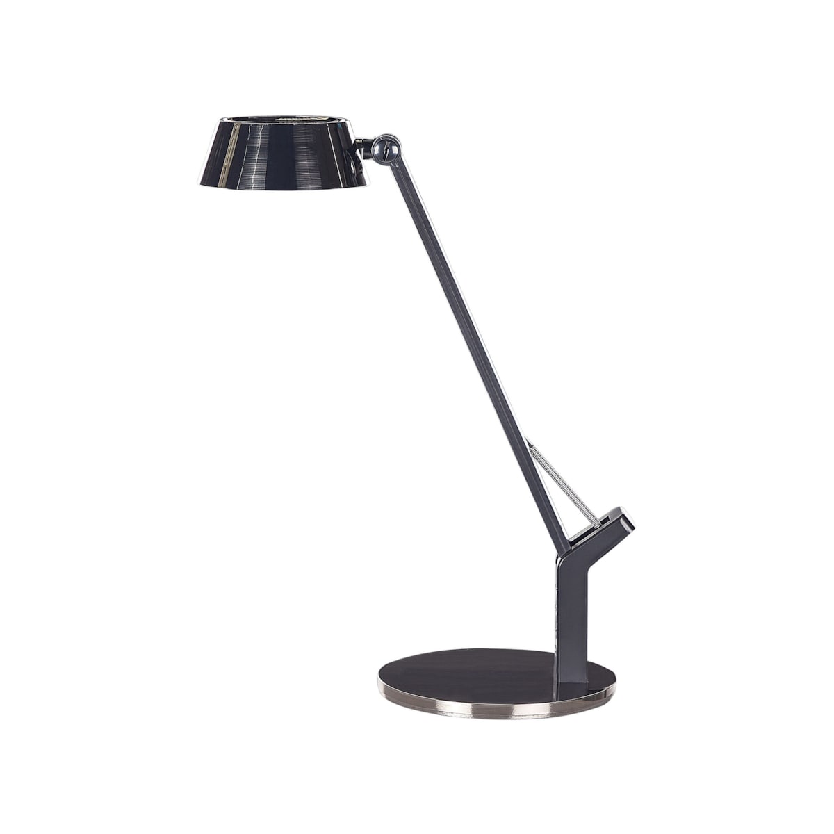 Lampa biurkowa LED CHAMAELEON Z portem USB Metal Mosiężny