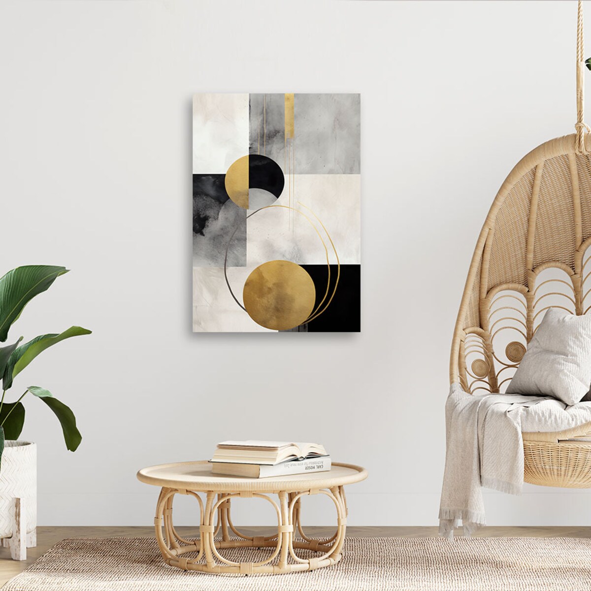 Obraz na płótnie, Geometryczny wzór boho