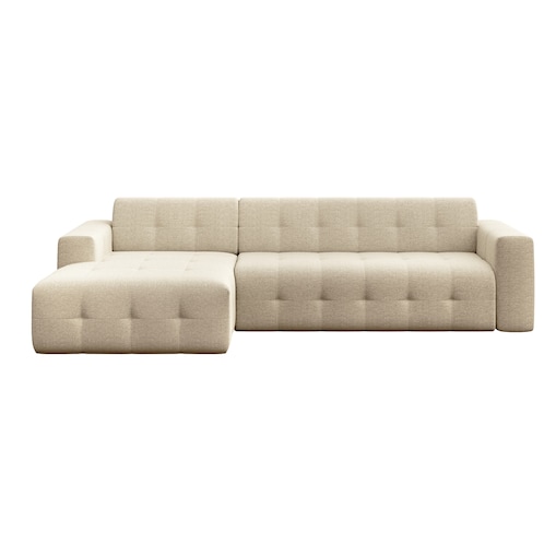 Sofa narożna lewa Tuil XL beżowa