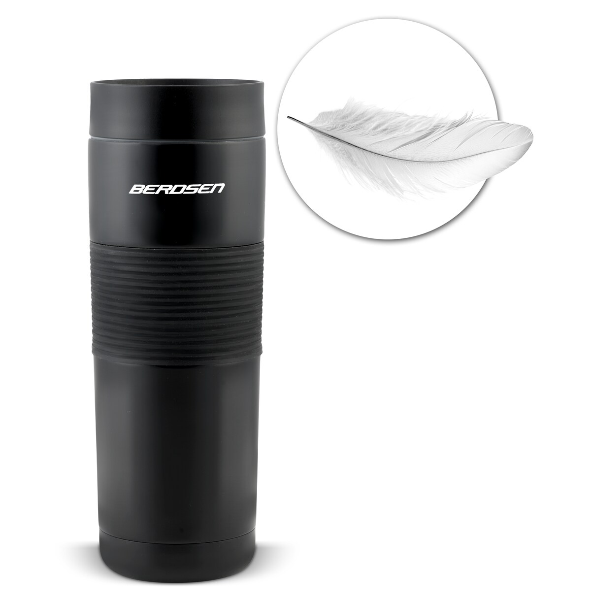 Kubek termiczny termos do samochodu na kawę herbatę Berdsen