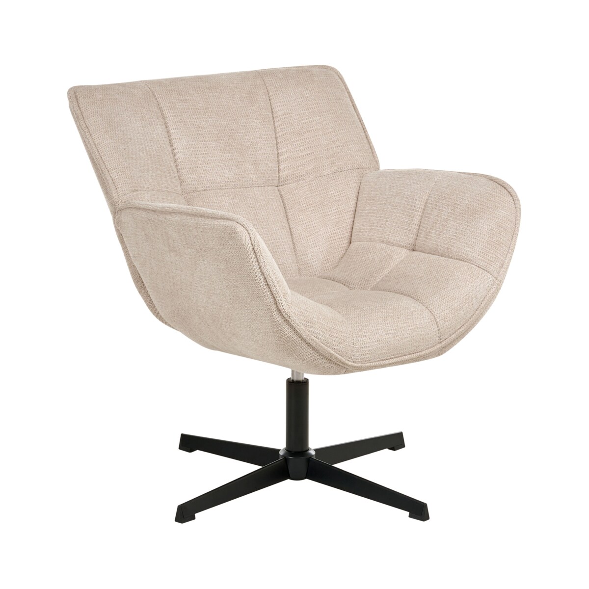 Fotel obrotowy AUMA Beżowy